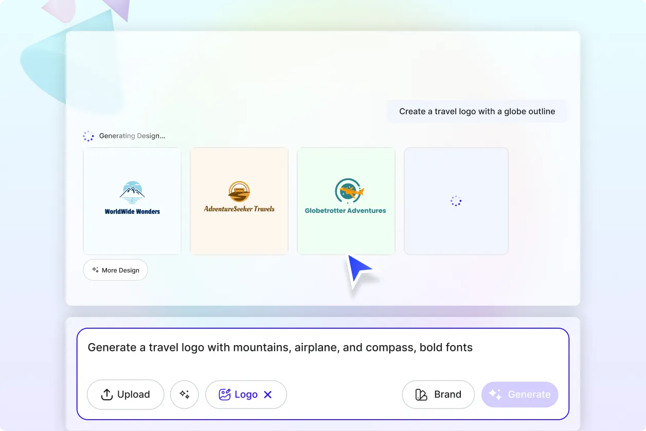 Free AI Travel Logo Generator, Free AI Travel Logo Maker Online
